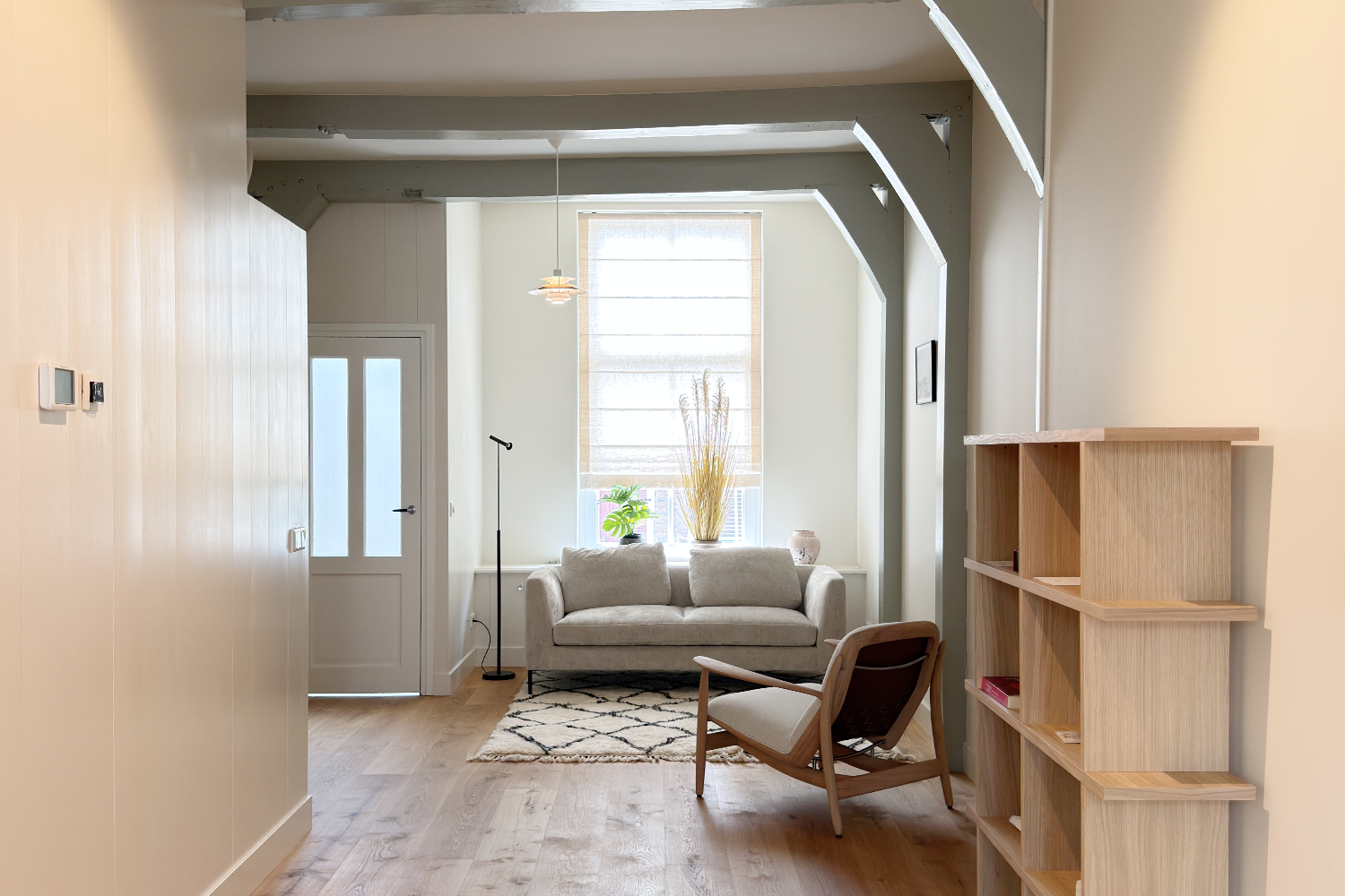 Woonkamer van Rechtestraat 44 in De Rijp